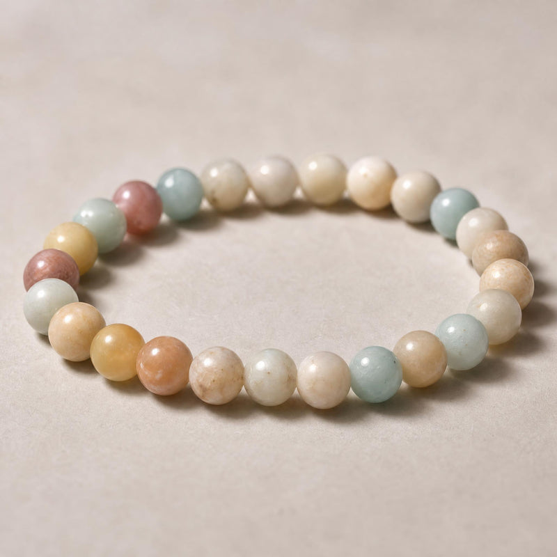 Pastel Amazonite & Morganite Bracelet