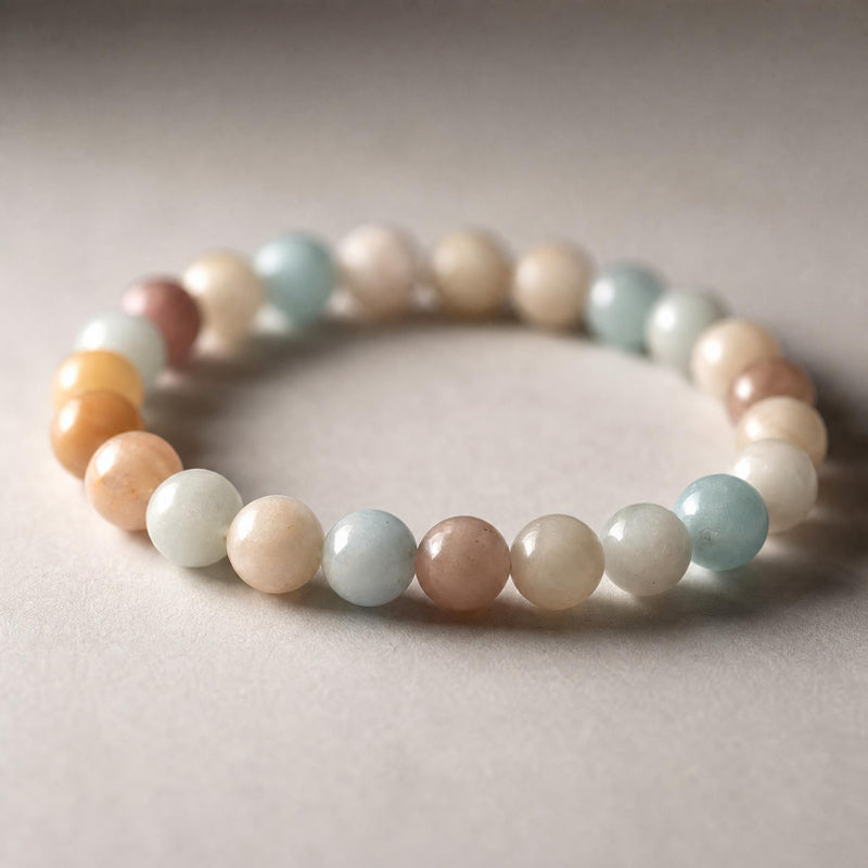 Pastel Amazonite & Morganite Bracelet