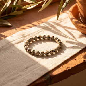 Dalmatian Jasper Bracelet