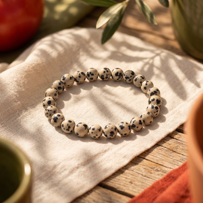 Dalmatian Jasper Bracelet