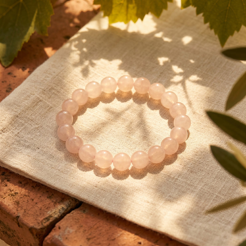 Rose Quartz Gemstone Bracelet