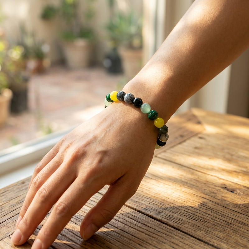 Lucky Charm Crystal Bracelet