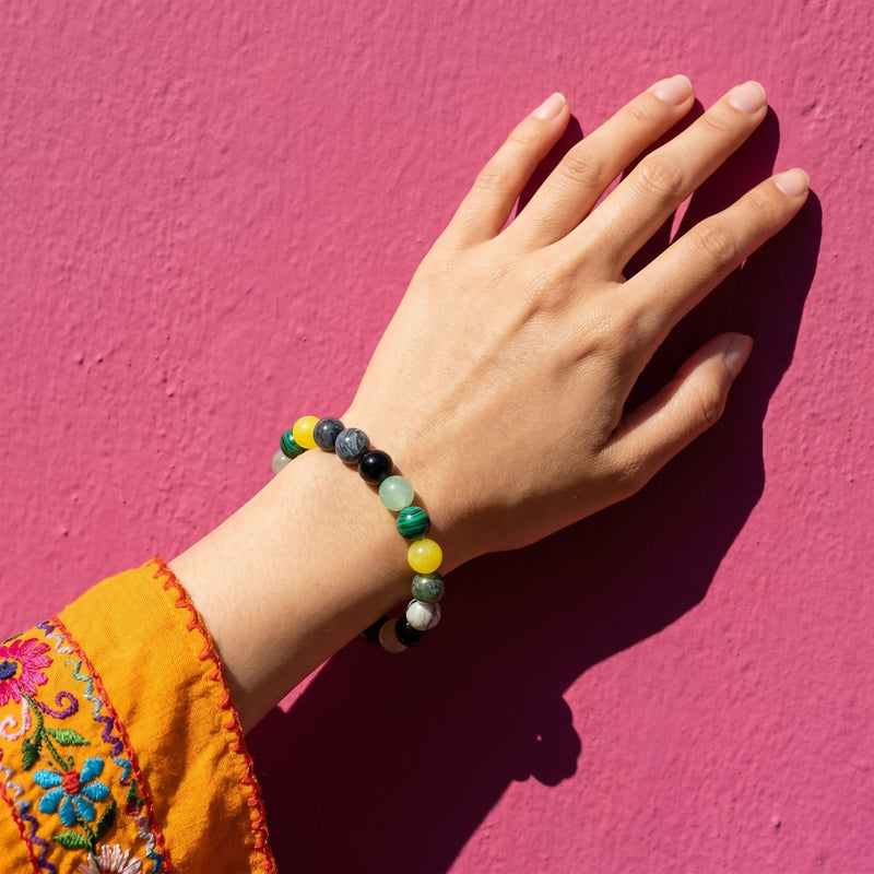 Lucky Charm Crystal Bracelet
